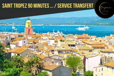 a view of the city of sorrento and the ocean at Suite Riviera - Sea View - Clim - 50M Plage - Residence de standing - Spacieux 180 M2 - Parking in Cannes