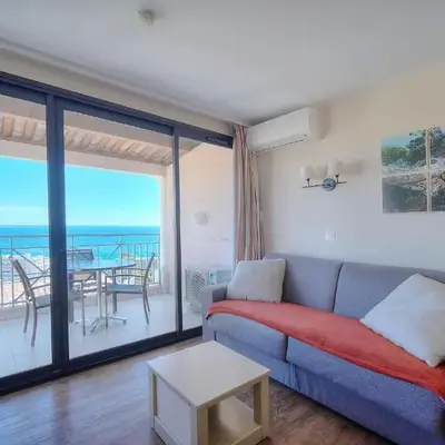 IMMOGROOM - 2 Rooms sea view - Swimming pool - Terrace - Parking - AC