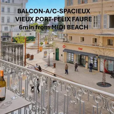 2 chambres BALCON
