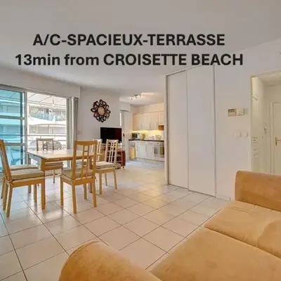 Spacieux 2 chambres TERRASSE
