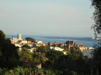 a view of a city with a body of water at B&B Villa Feline in Cannes