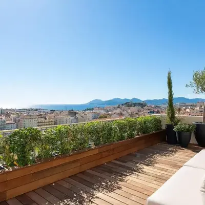 Rooftop View - 2 BdR 2 BthR 1 toil - Clim Terrace Elevator small Parking