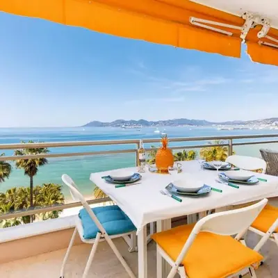 On la Croisette XXL 1 bedroom with amazing sea view