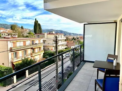a balcony with a view of a city at Paul Doumer #2 By SCLS Locations in Le Cannet