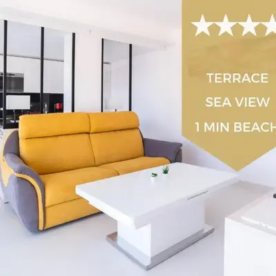 1-Br Apartment Sea View Terrace & Parking
