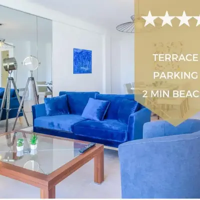 2Br Apartment 100m from Beaches Terrace & Parking