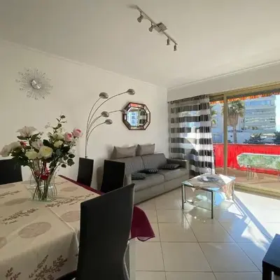 2 rooms facing south 300m from the Croisette LIVE IN LE BOSQUET