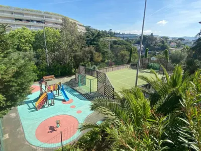 an image of a playground with a tennis court at Les Ingres By SCLS Locations in Cannes