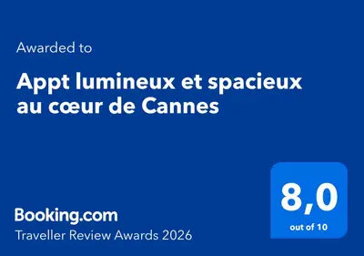 a screenshot of an app lumuket at spartak games at Appt lumineux et spacieux au cœur de Cannes in Cannes