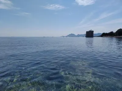 a view of a large body of water at Sainte Rosalie in Cannes
