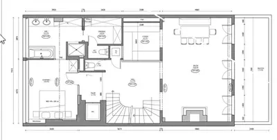 a floor plan of a house at FOCH Bright prestigious apartment in Cannes ! in Cannes