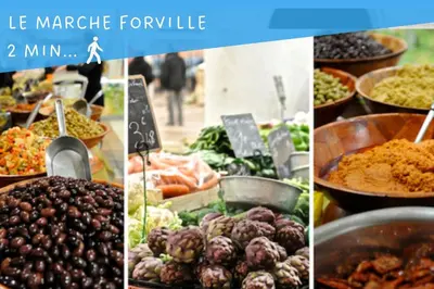 a collage of pictures of different types of vegetables at Superbe 120m2 au Suquet - Property With Style in Cannes