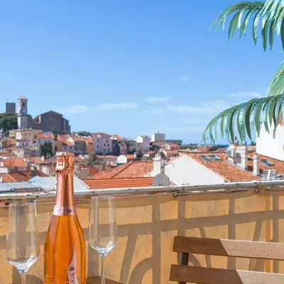 Bel Appartement 5* Vue Mer Et Suquet - Centre Cannes