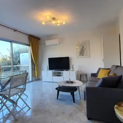 Centre Cannes gd 2p terrasse parking 10mn palais plage