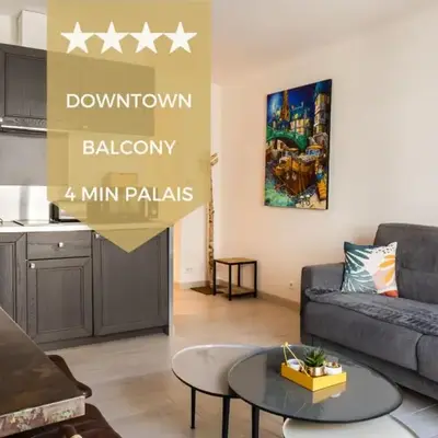 1-Br apartment in the heart of Cannes