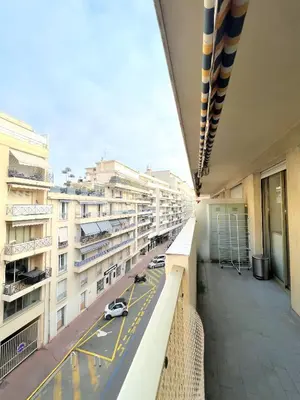 a view from the balcony of an apartment building at LM Studio by Welcome to Cannes in Cannes