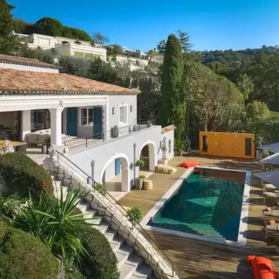 Cannes magnifique villa vue mer basse Californie