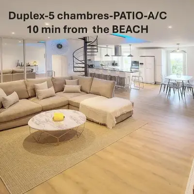 Duplex 5 chambres PATIO