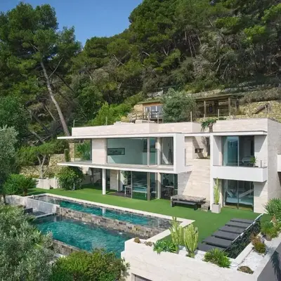 Cannes - Modern villa with 180° sea view