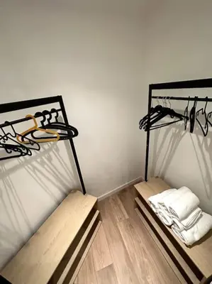 a room with two bunk beds in a room at Appartement Centre ville, Cannes le Suquet in Cannes